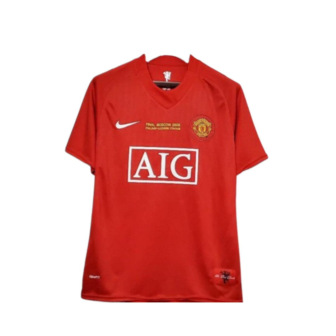 CAMISETA MANCHESTER UNITED RETRO 2007/08 1ª EQUIPACION